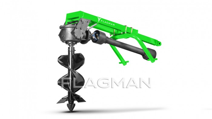 Земляной бур Flagman (Флагман) M2 20/40 + (кардан 90см/6х8/усиленный/с предохранительная муфтой)