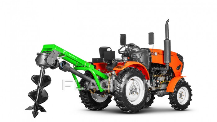 Земляной бур Flagman (Флагман) M2 20/40 + (кардан 90см/6х8/усиленный/с предохранительная муфтой)