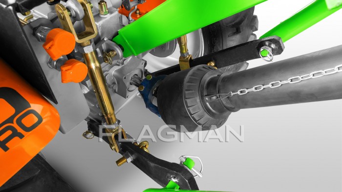 Земляной бур Flagman (Флагман) M2 20/40 + (кардан 90см/6х8/усиленный/с предохранительная муфтой)